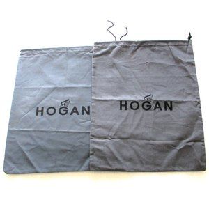 BUNDLE OF 2 HOGAN DRAWSTRING DUSTBAGS